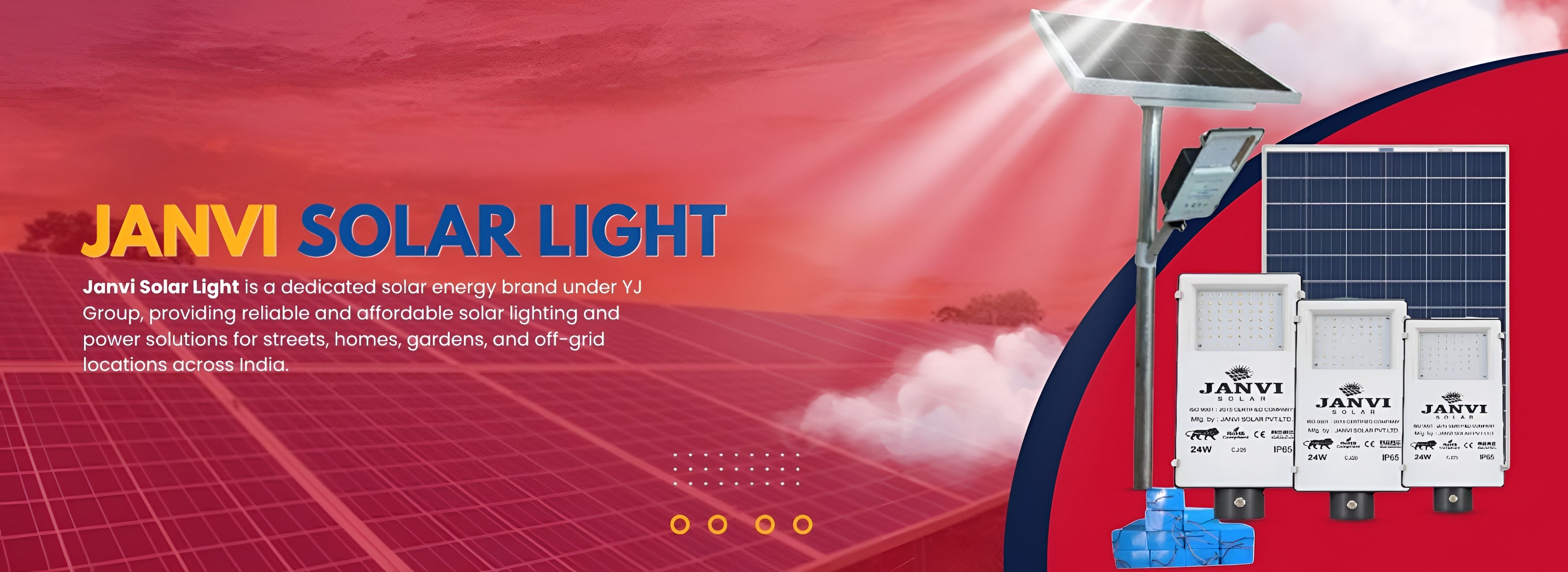 Janvi Solar Light Banner 2